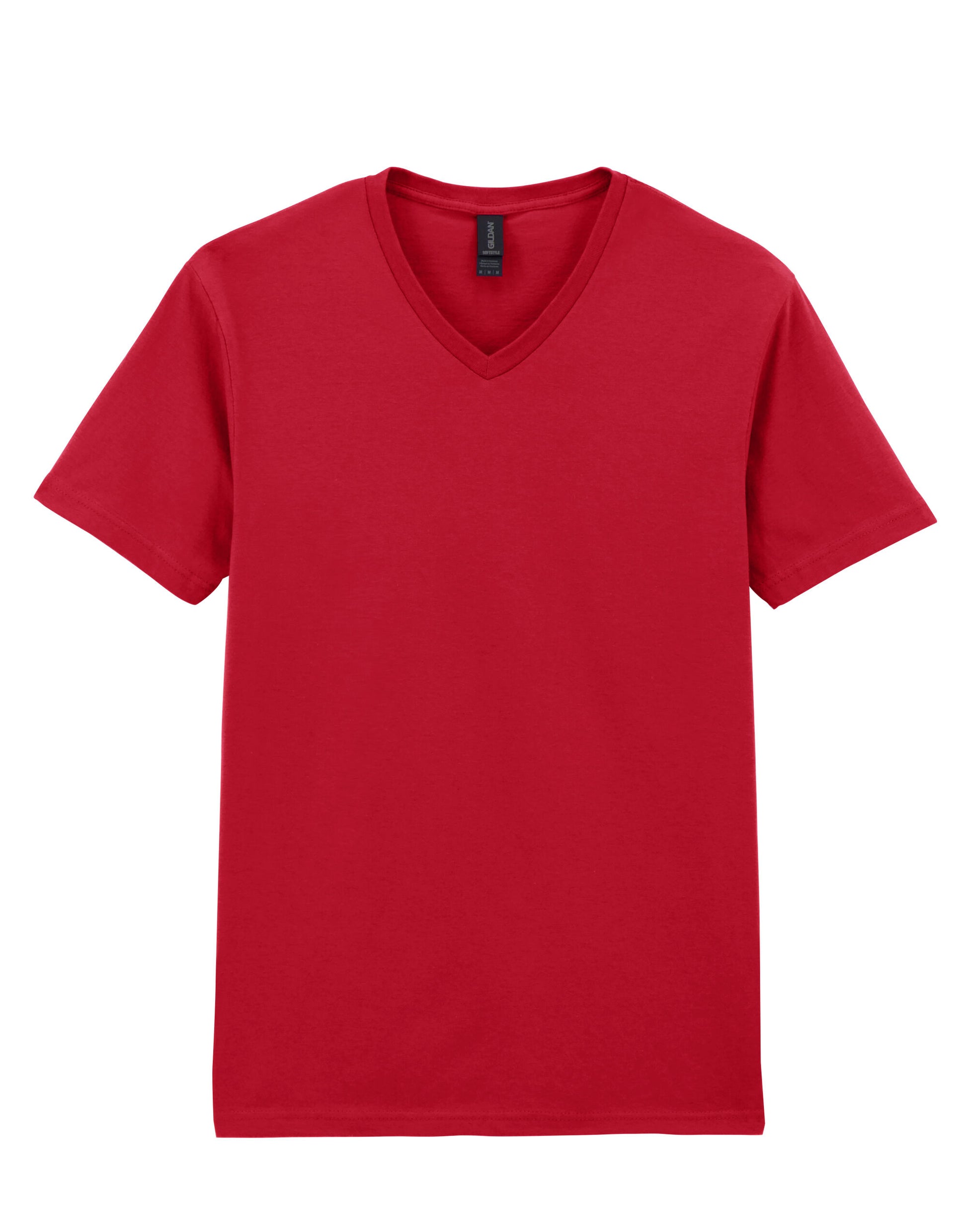 Softstyle® Adult V-Neck T-Shirt - Red