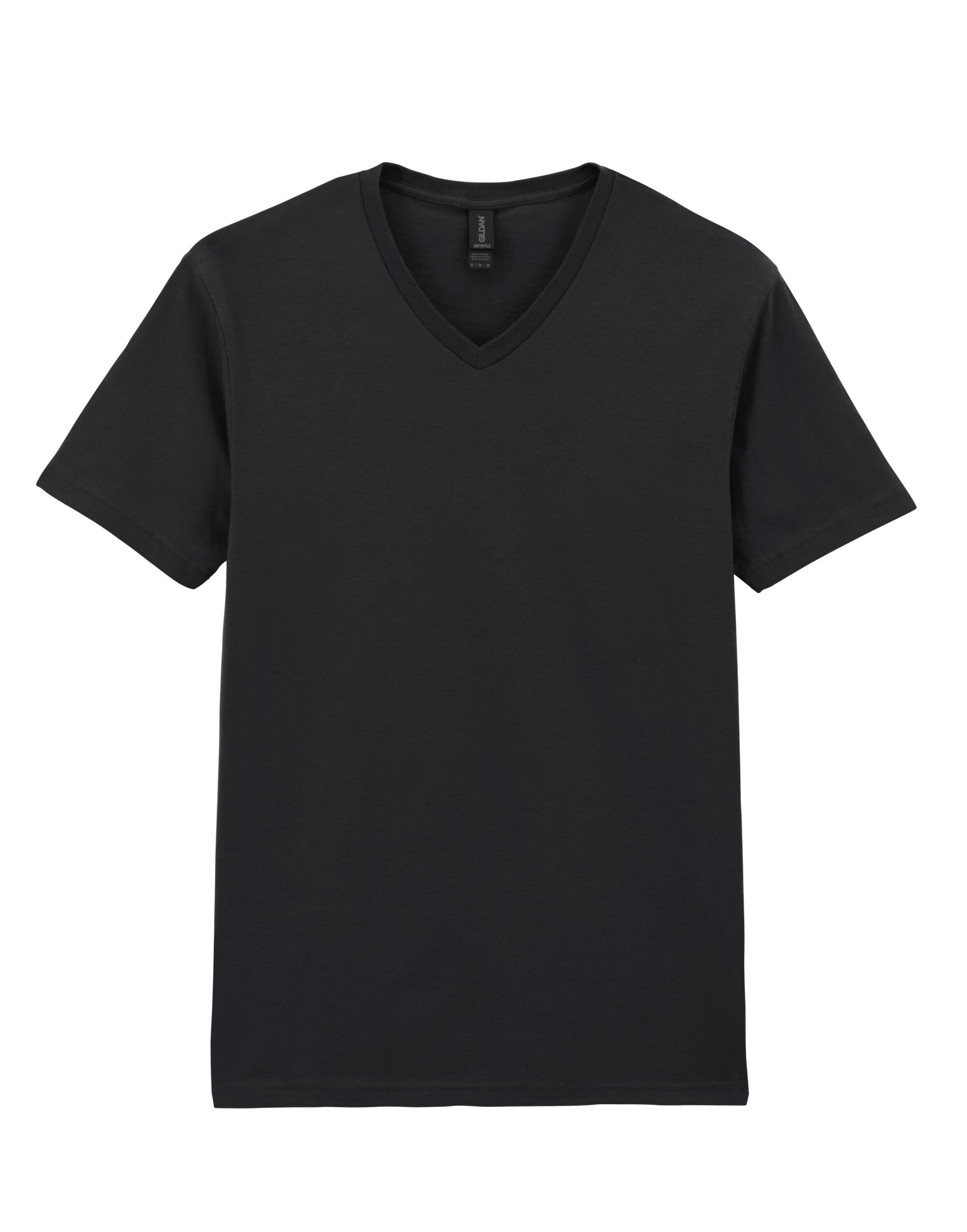 Softstyle® Adult V-Neck T-Shirt - Black