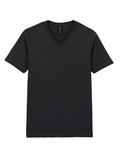 Softstyle® Adult V-Neck T-Shirt - Black