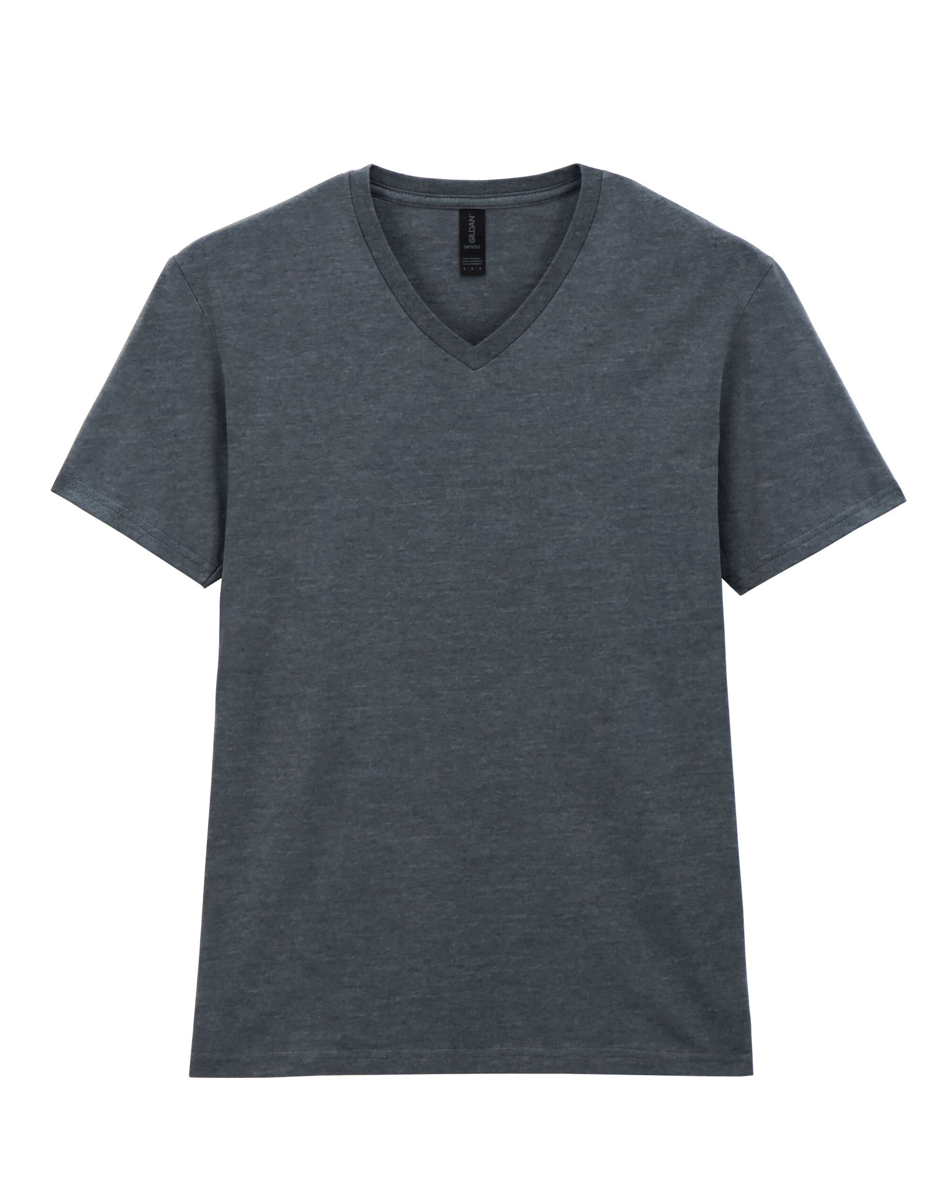 Softstyle® Adult V-Neck T-Shirt - Dark Heather