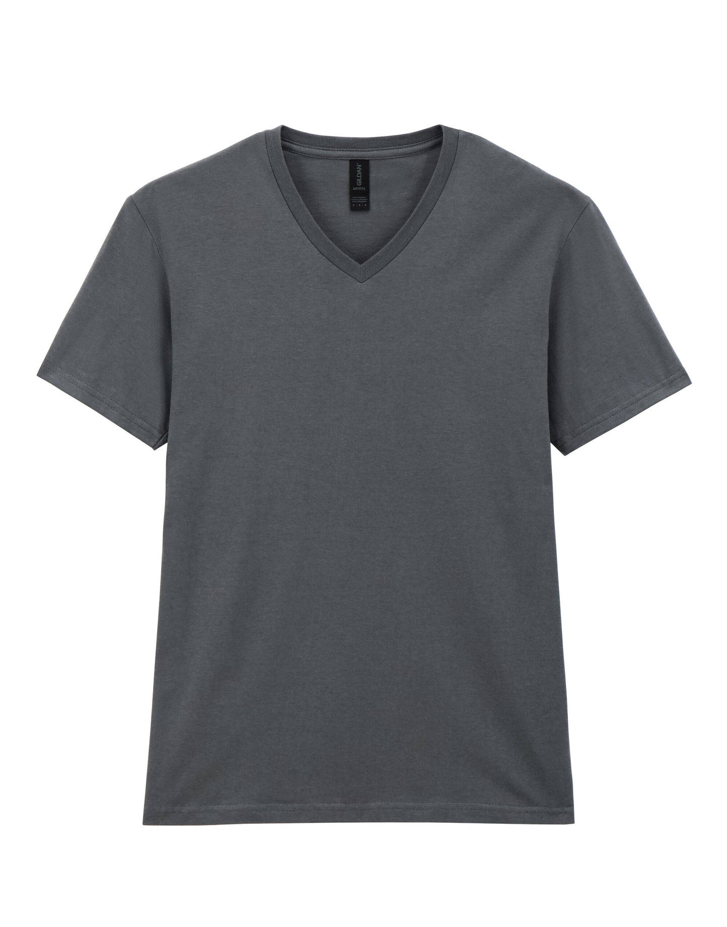 Softstyle® Adult V-Neck T-Shirt - Charcoal
