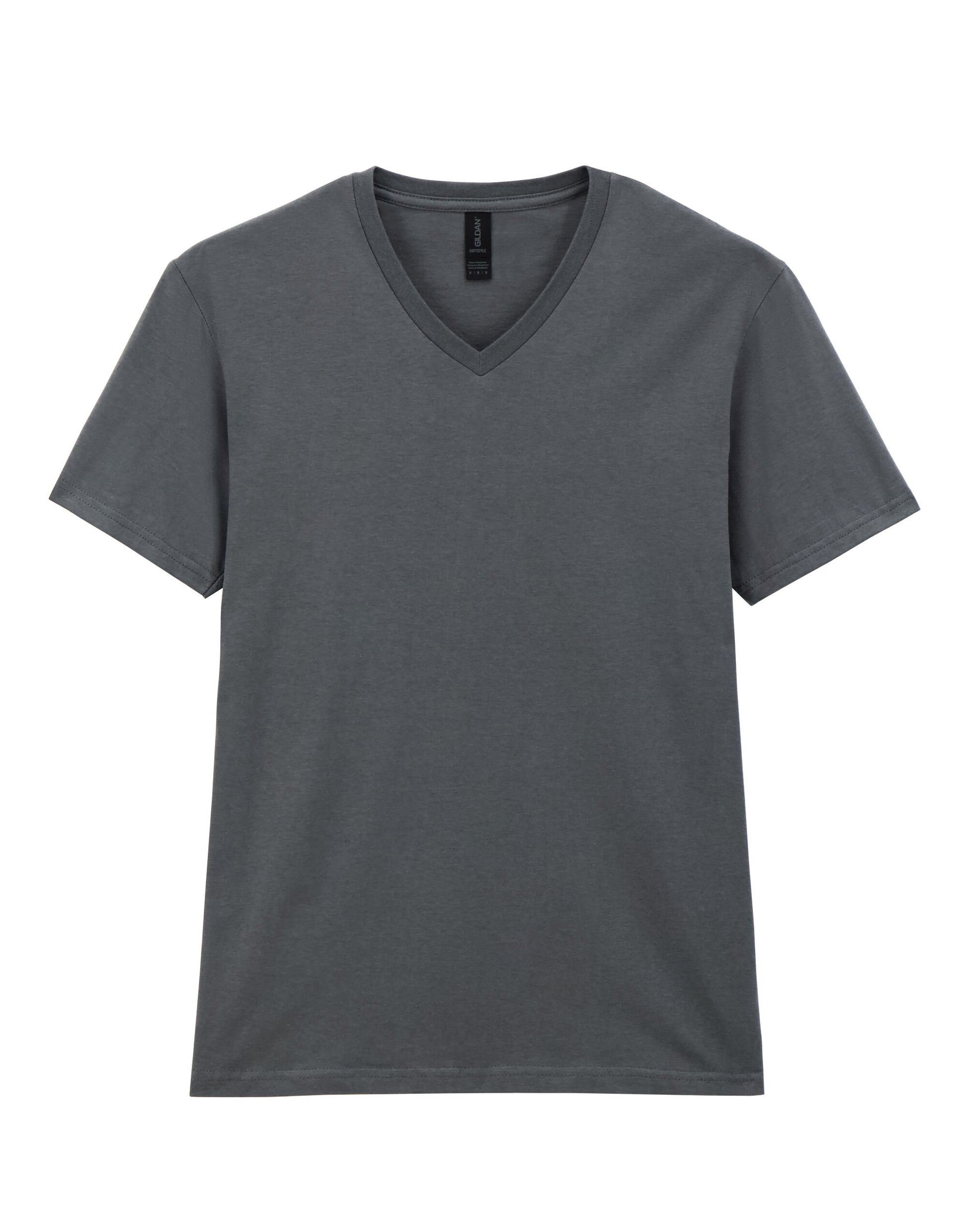 Softstyle® Adult V-Neck T-Shirt - Charcoal