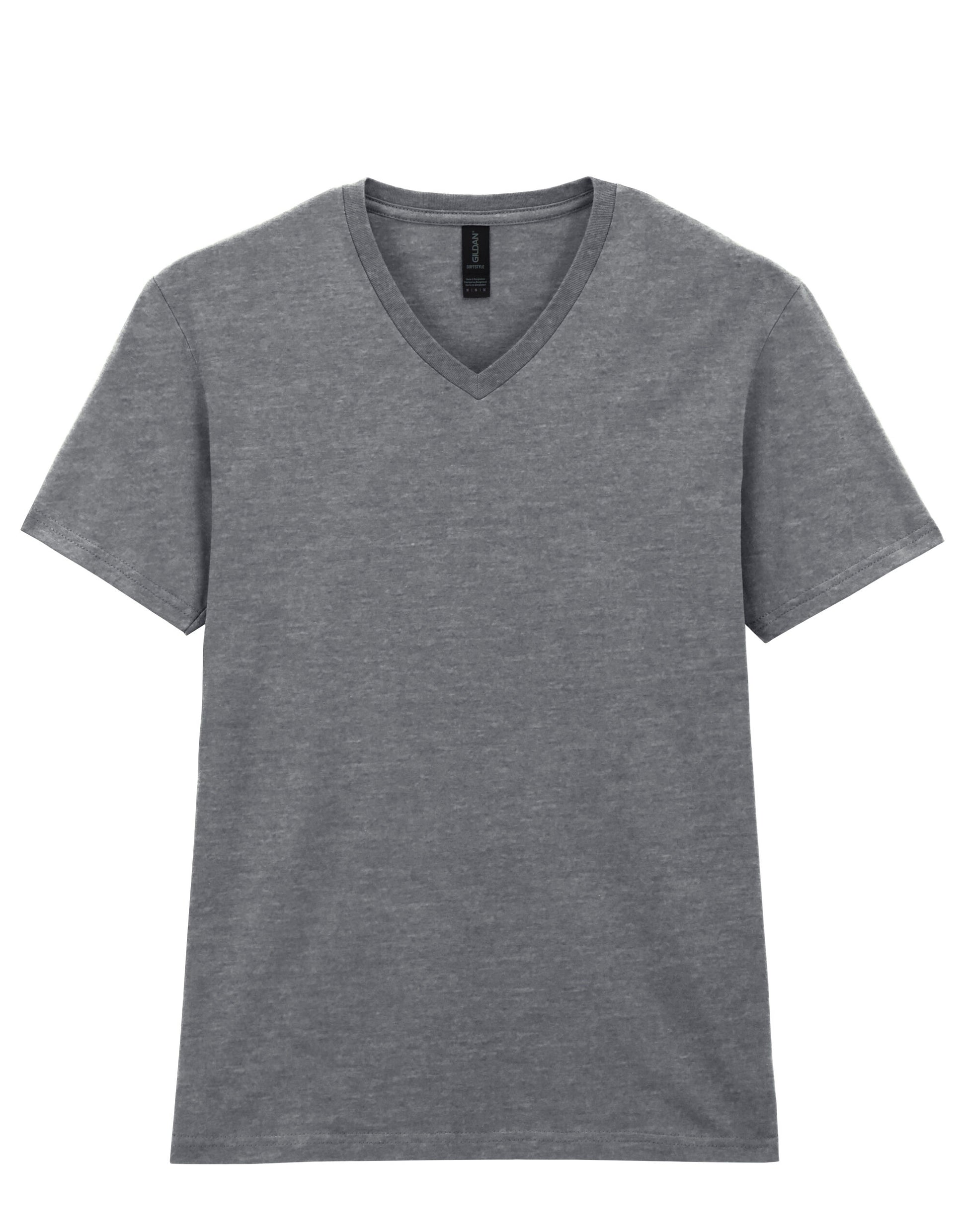 Softstyle® Adult V-Neck T-Shirt - Sport Grey (RS)