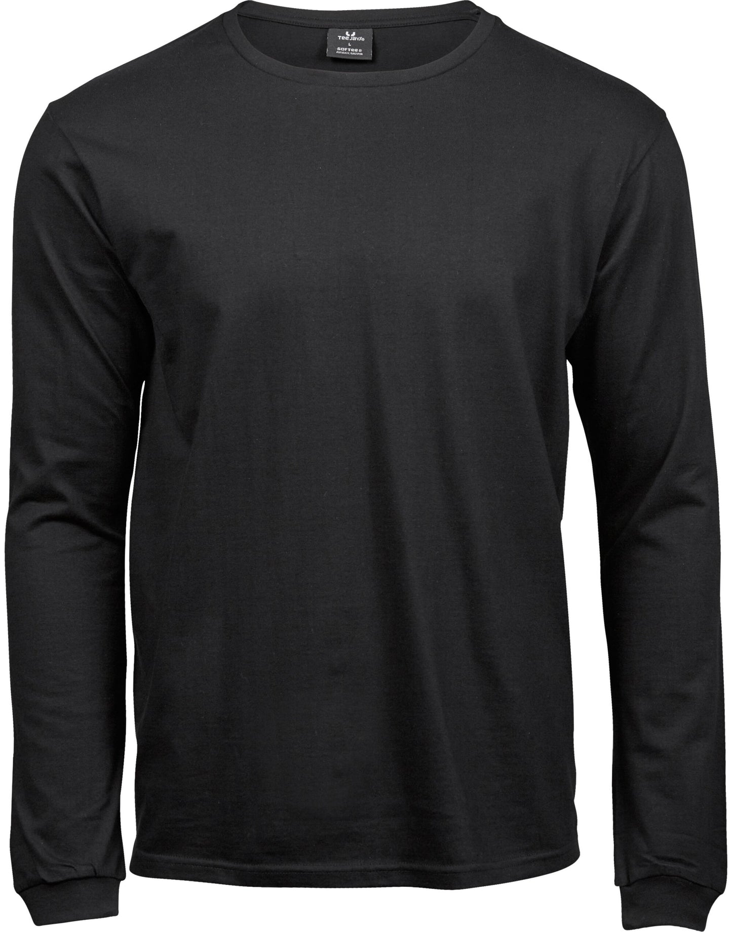 Men's Long Sleeve Fashion Sof-Tee - Black