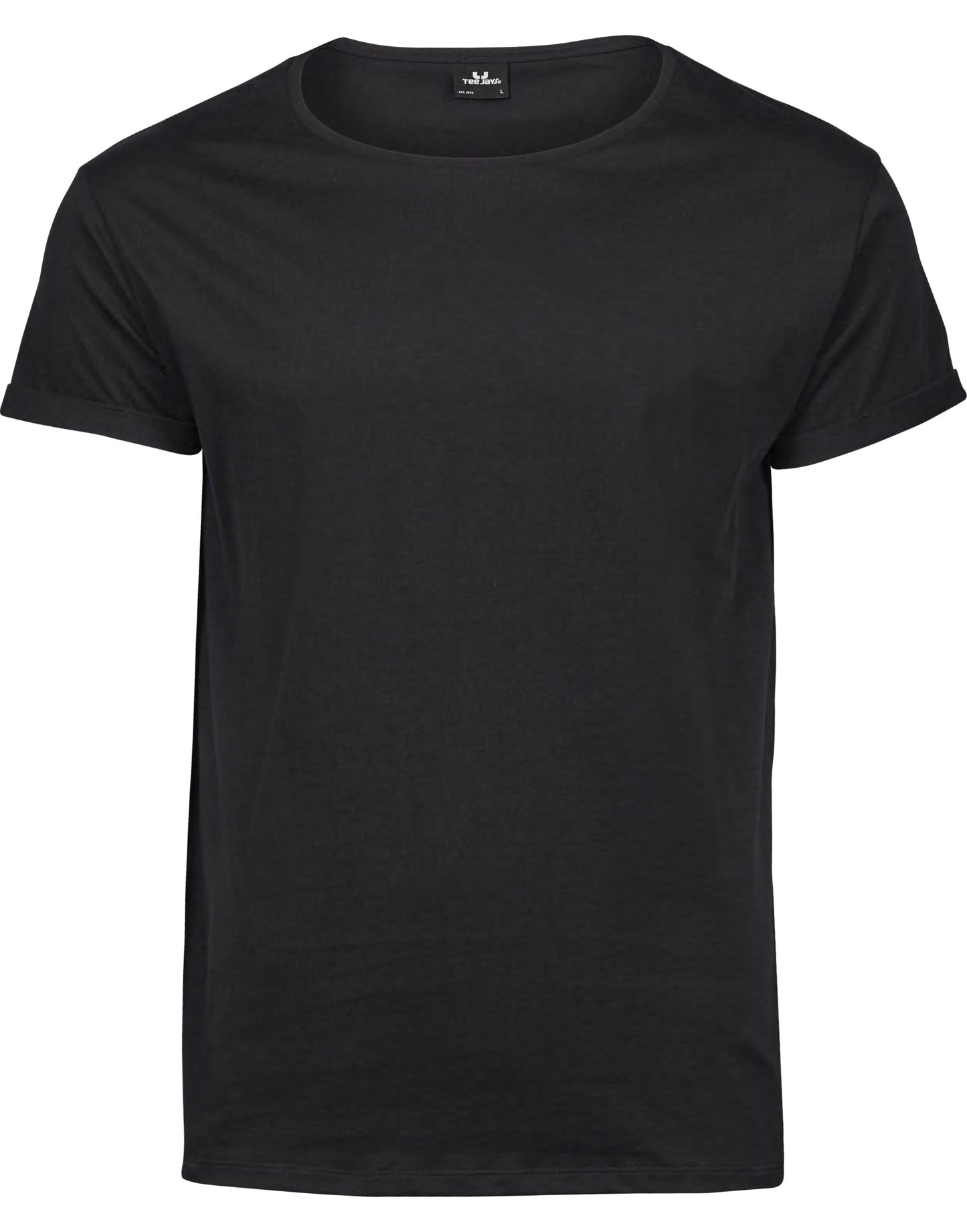Men's Roll-Up Tee - Black