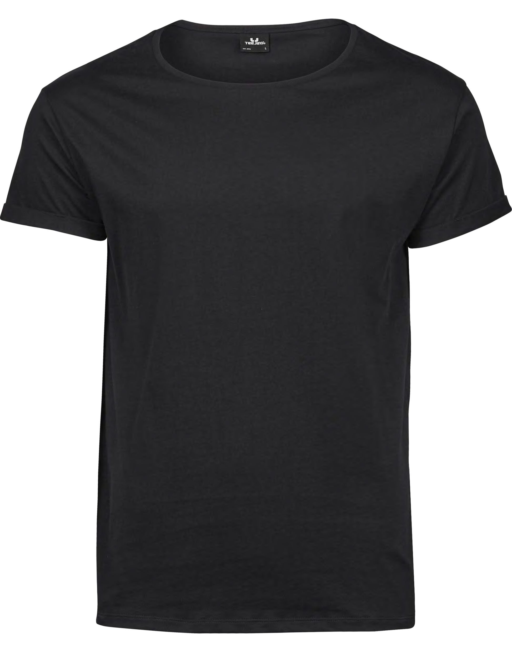 Men's Roll-Up Tee - Black