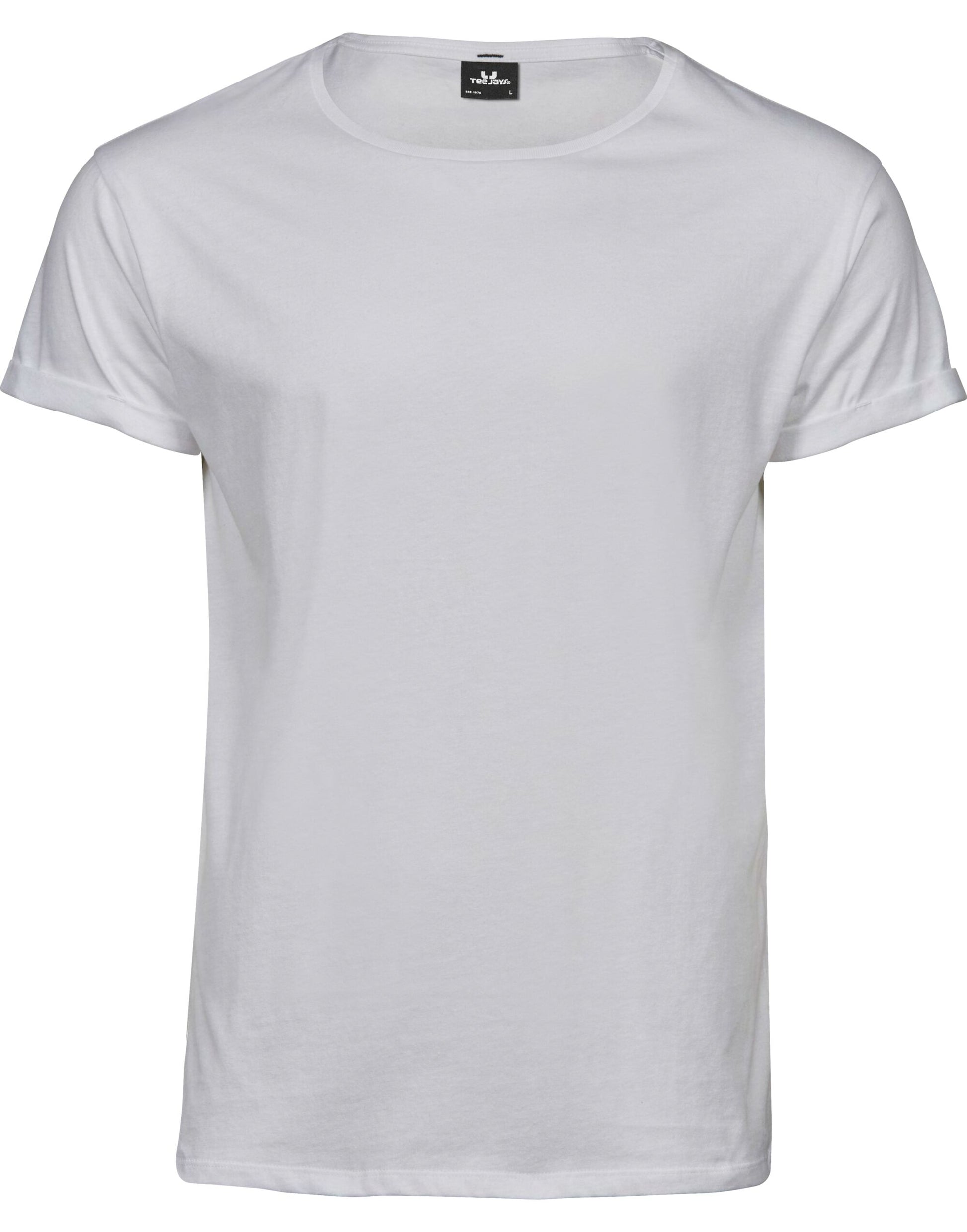 Men's Roll-Up Tee - White