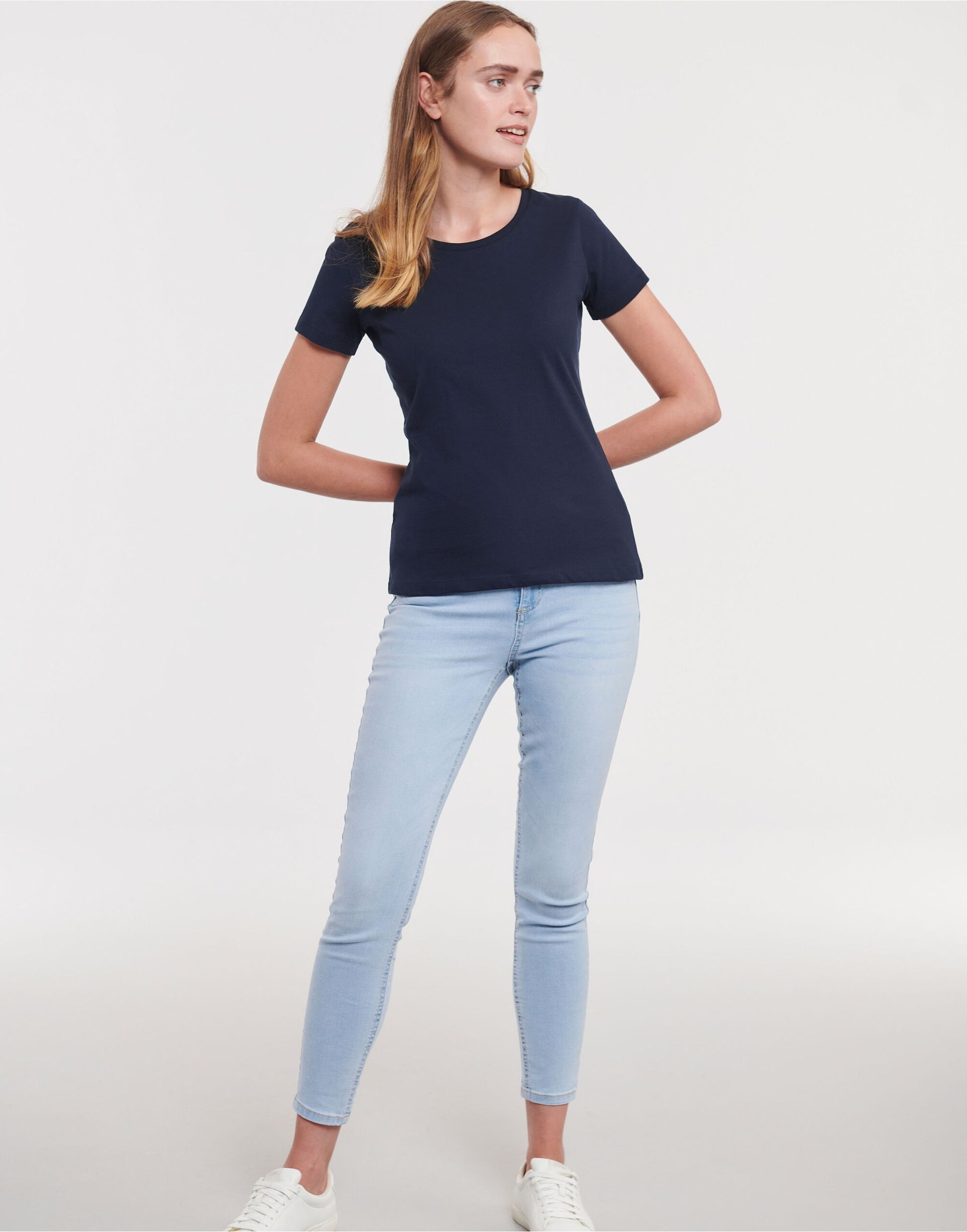 Ladies' T - French Navy
