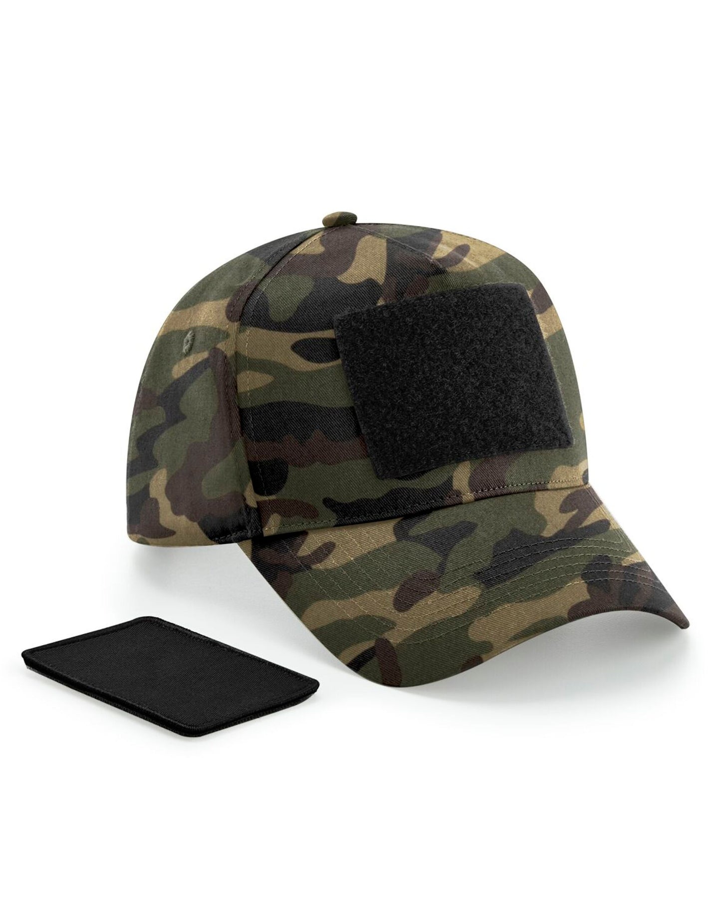 Removable Patch 5 Panel Cap - Jungle Camo