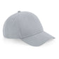 Organic Cotton 5 Panel Cap - Light Grey