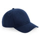 Organic Cotton 5 Panel Cap - Navy