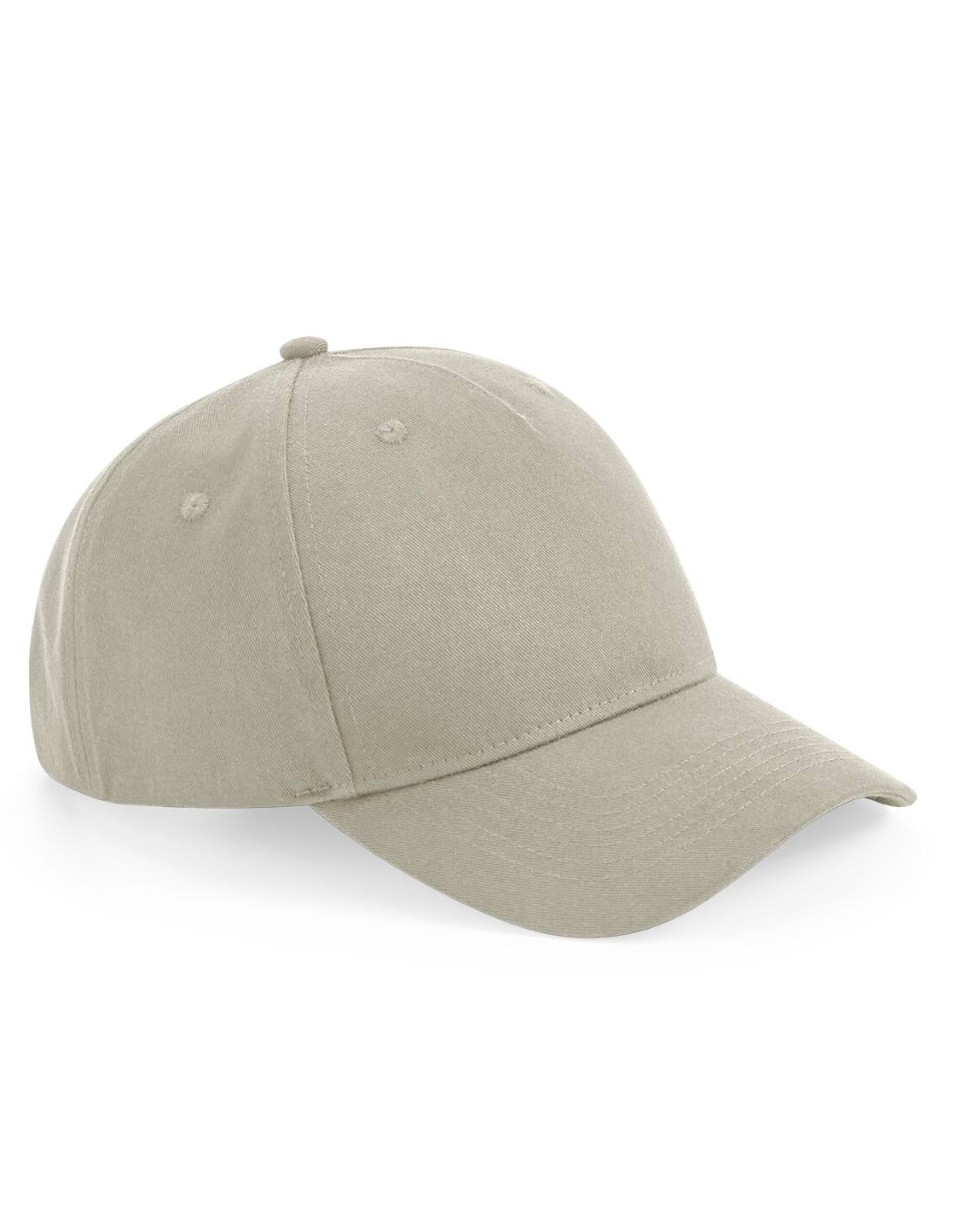Organic Cotton 5 Panel Cap - Stone