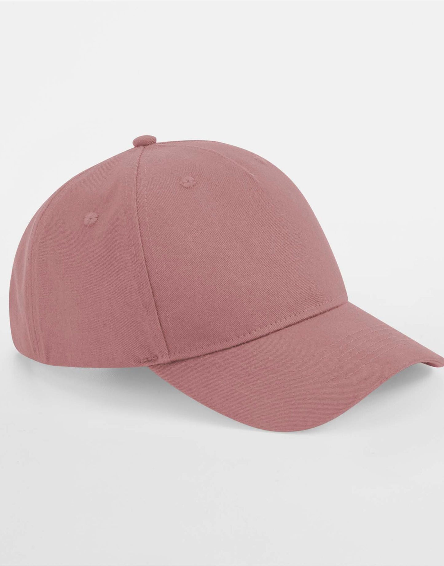 Organic Cotton 5 Panel Cap - Rose Pink