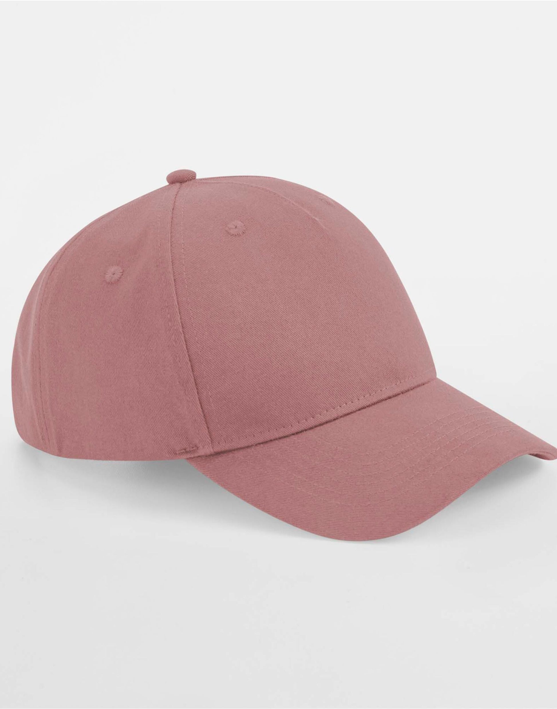 Organic Cotton 5 Panel Cap - Rose Pink