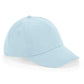 Junior Organic Cotton 5 Panel Cap - Powder Blue