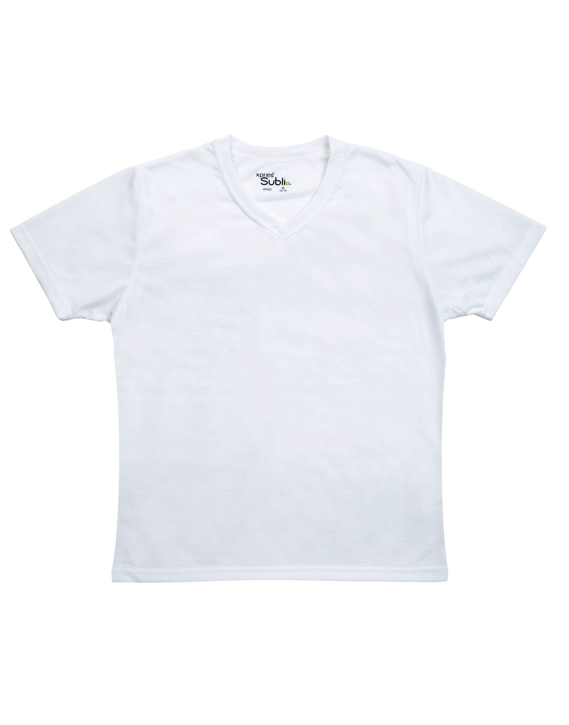 Ladies' Subli Plus® V-Neck T-Shirt - White