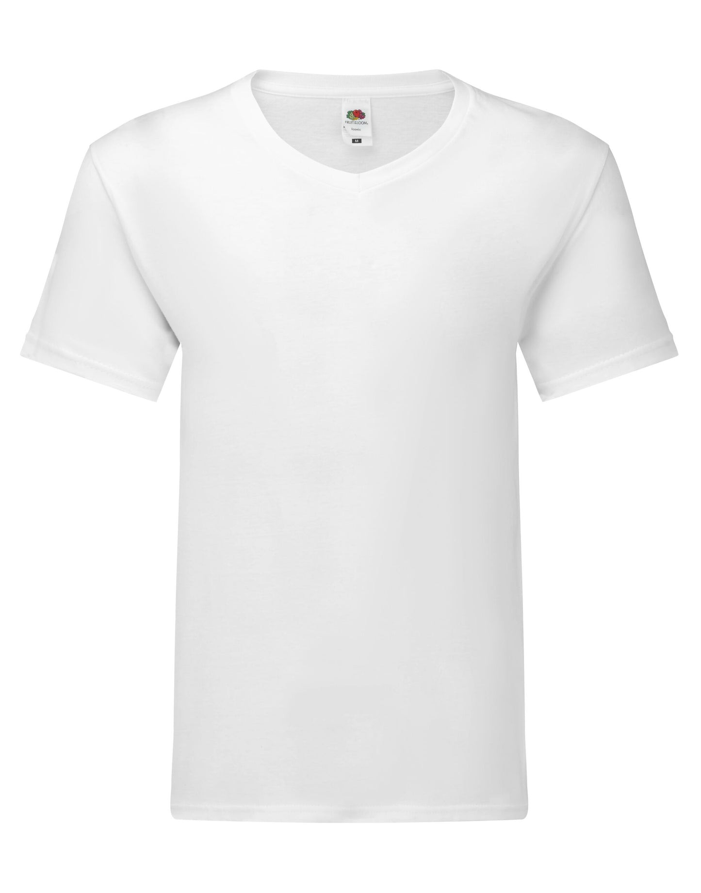 Men's Iconic 150 V-Neck T - White