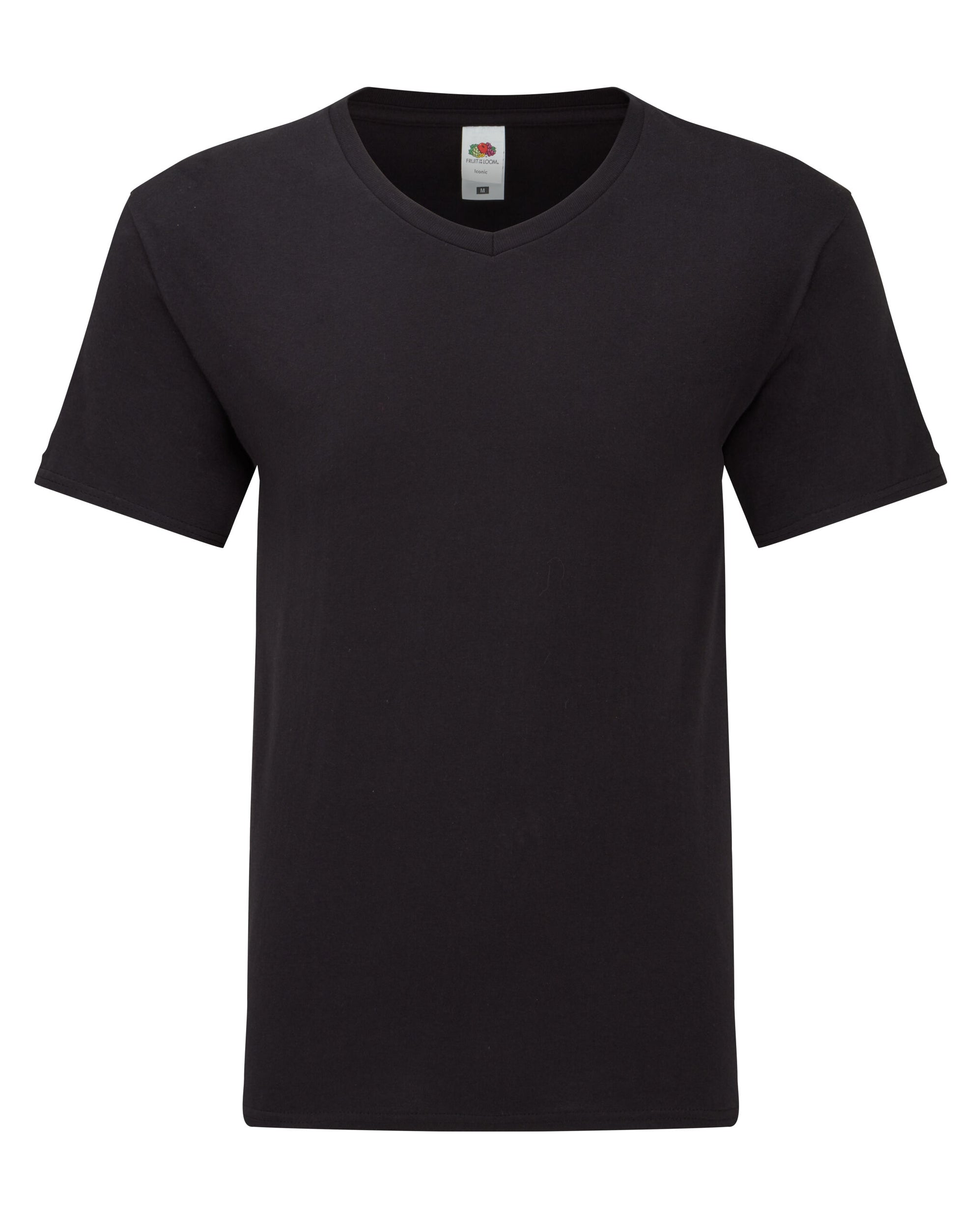 Men's Iconic 150 V-Neck T - Black