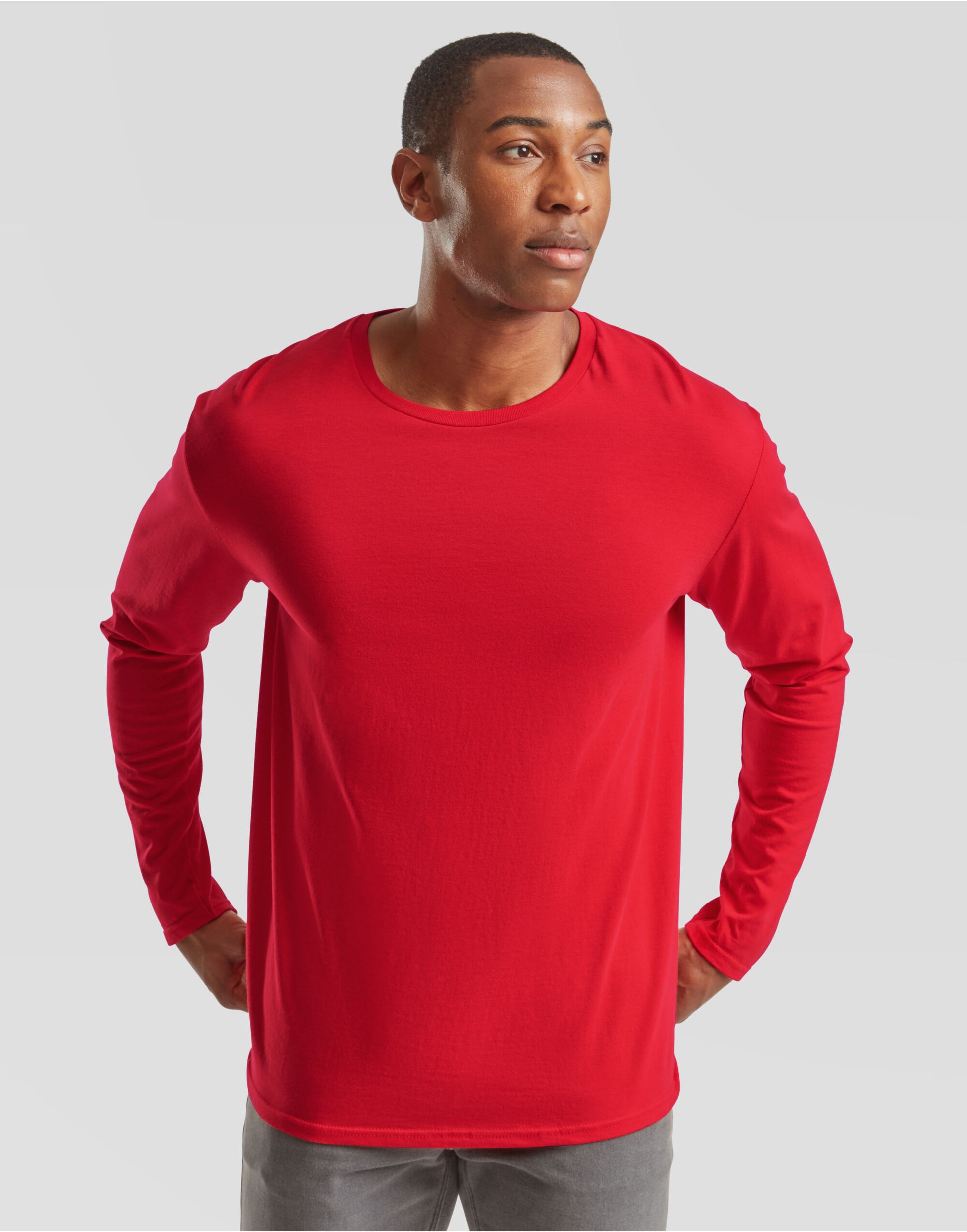 Iconic 150 Classic Long Sleeve T - Red