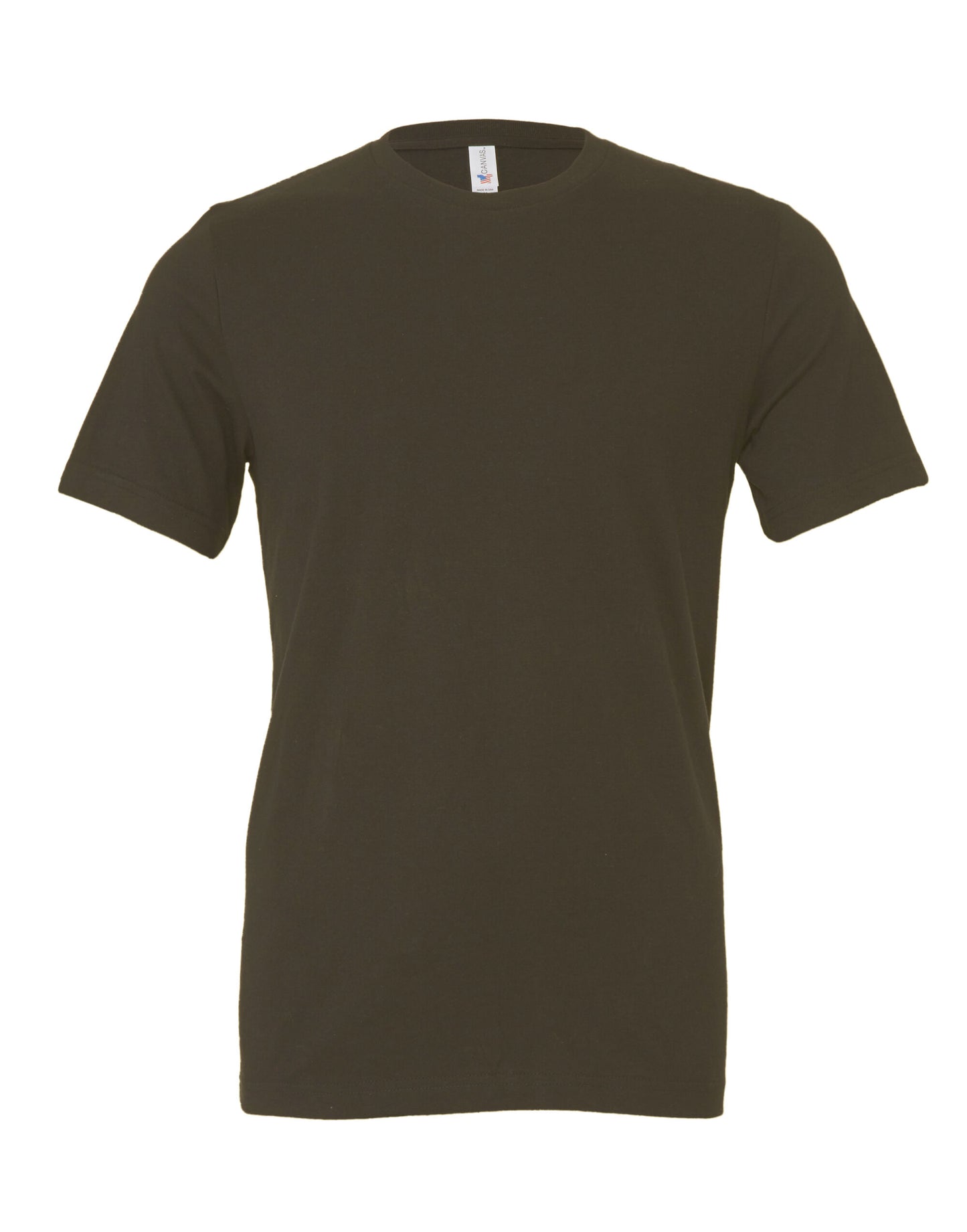 Canvas Unisex Jersey Short Sleeve Tee - Army