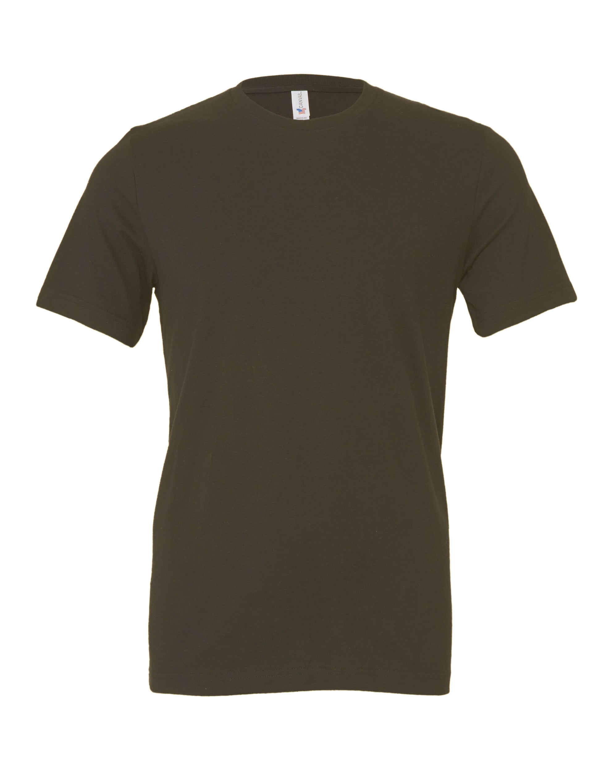 Canvas Unisex Jersey Short Sleeve Tee - Army