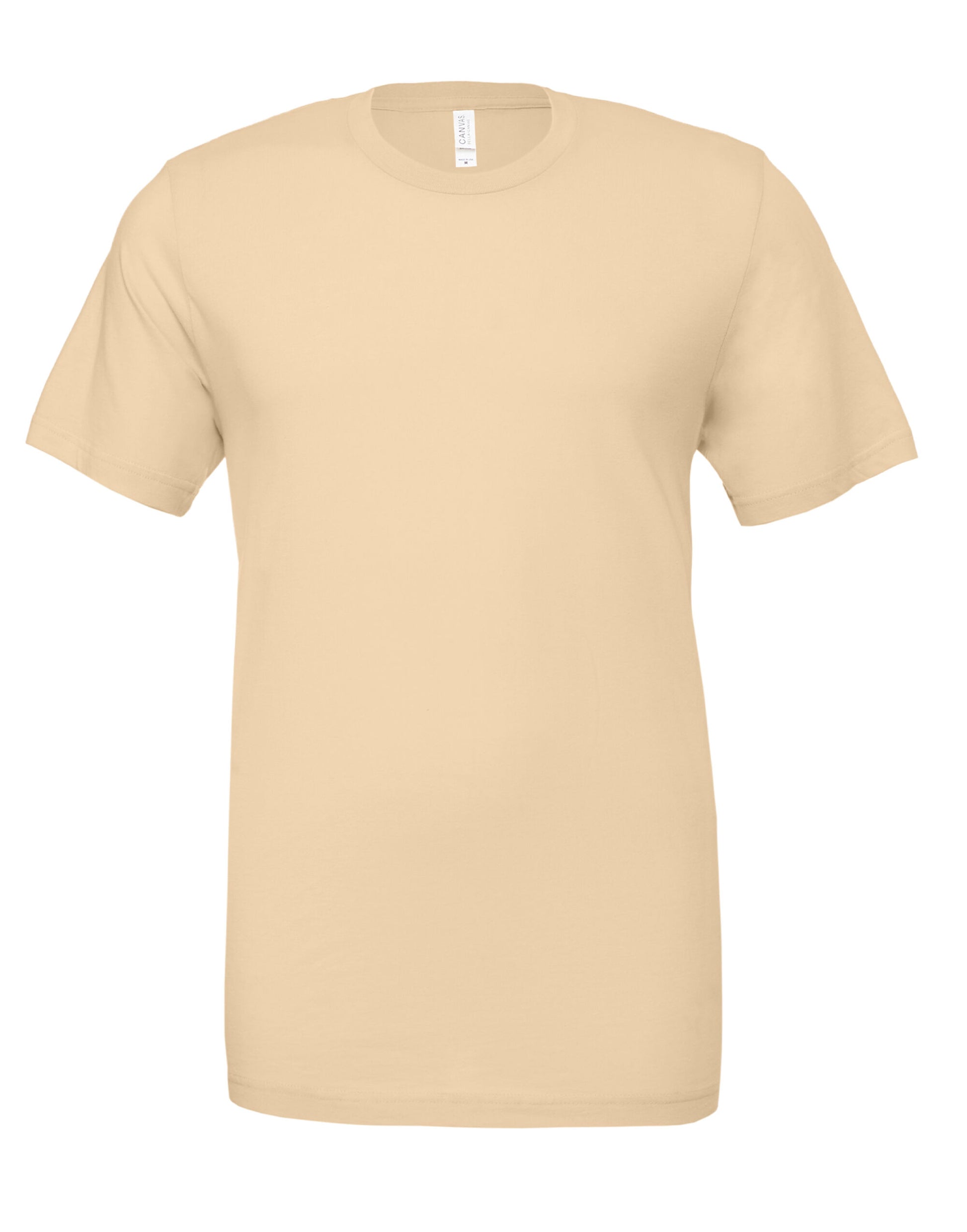 Canvas Unisex Jersey Short Sleeve Tee - Soft Cream