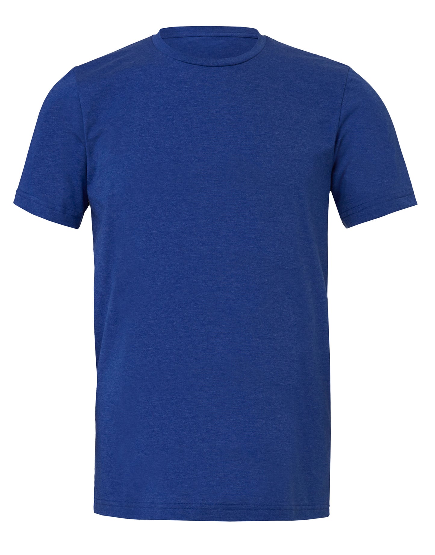 Unisex Heather Jersey Short Sleeve Tee - Heather True Royal