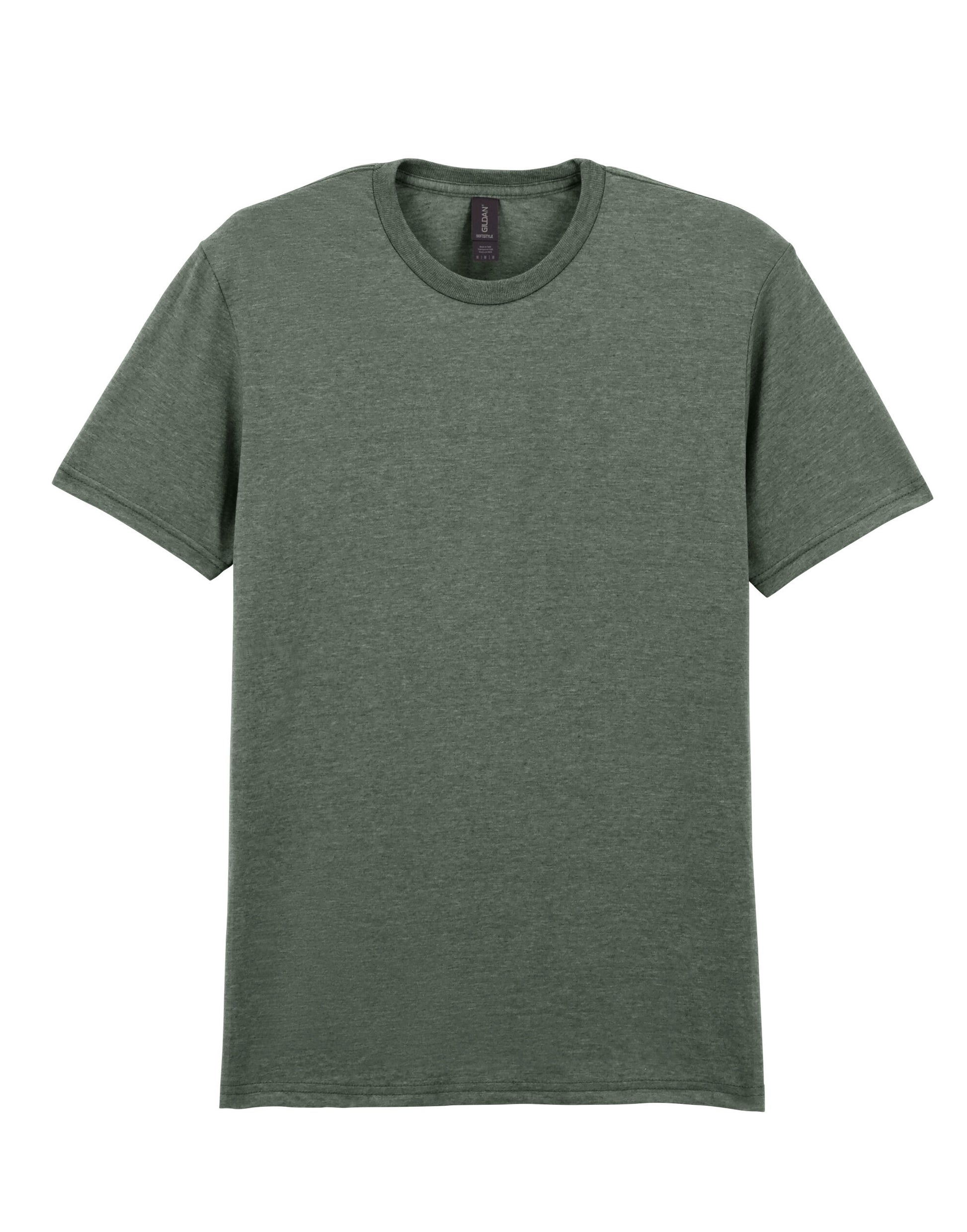 Softstyle Adult T-Shirt - Heather Military Green