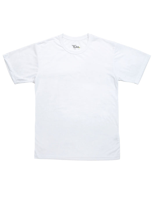 Subli Plus® T-Shirt with Removable Label - White