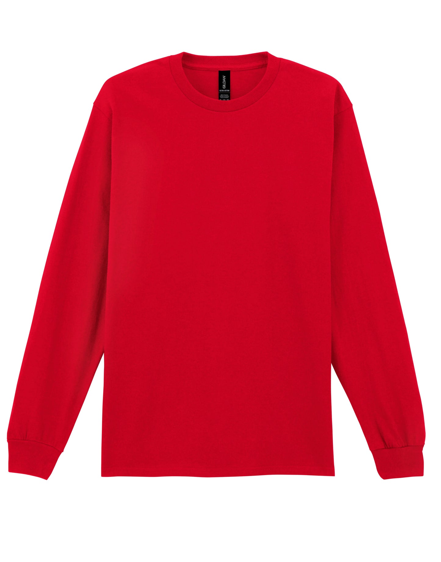 Ultra Cotton™ Adult Long Sleeve T-Shirt - Red