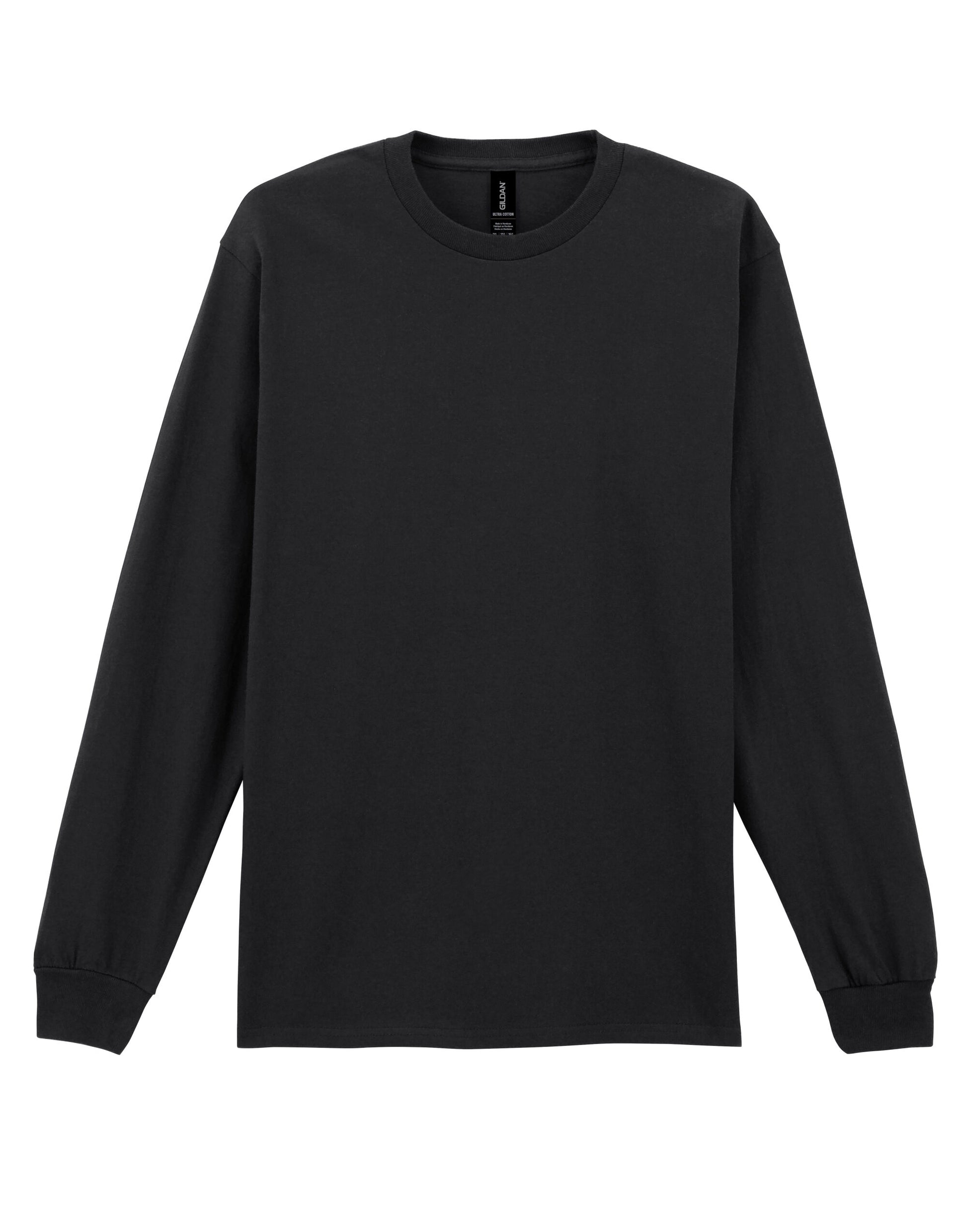 Ultra Cotton™ Adult Long Sleeve T-Shirt - Black