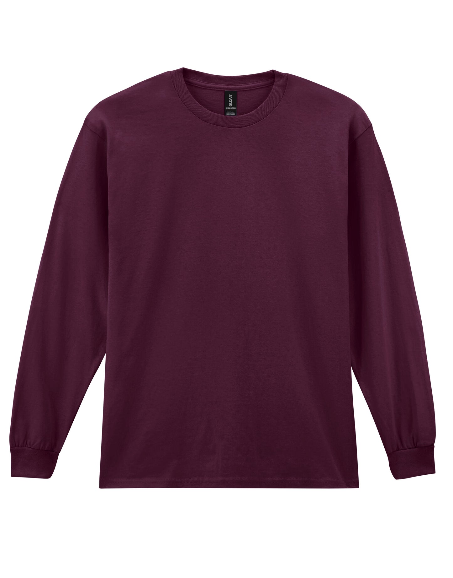 Ultra Cotton™ Adult Long Sleeve T-Shirt - Maroon