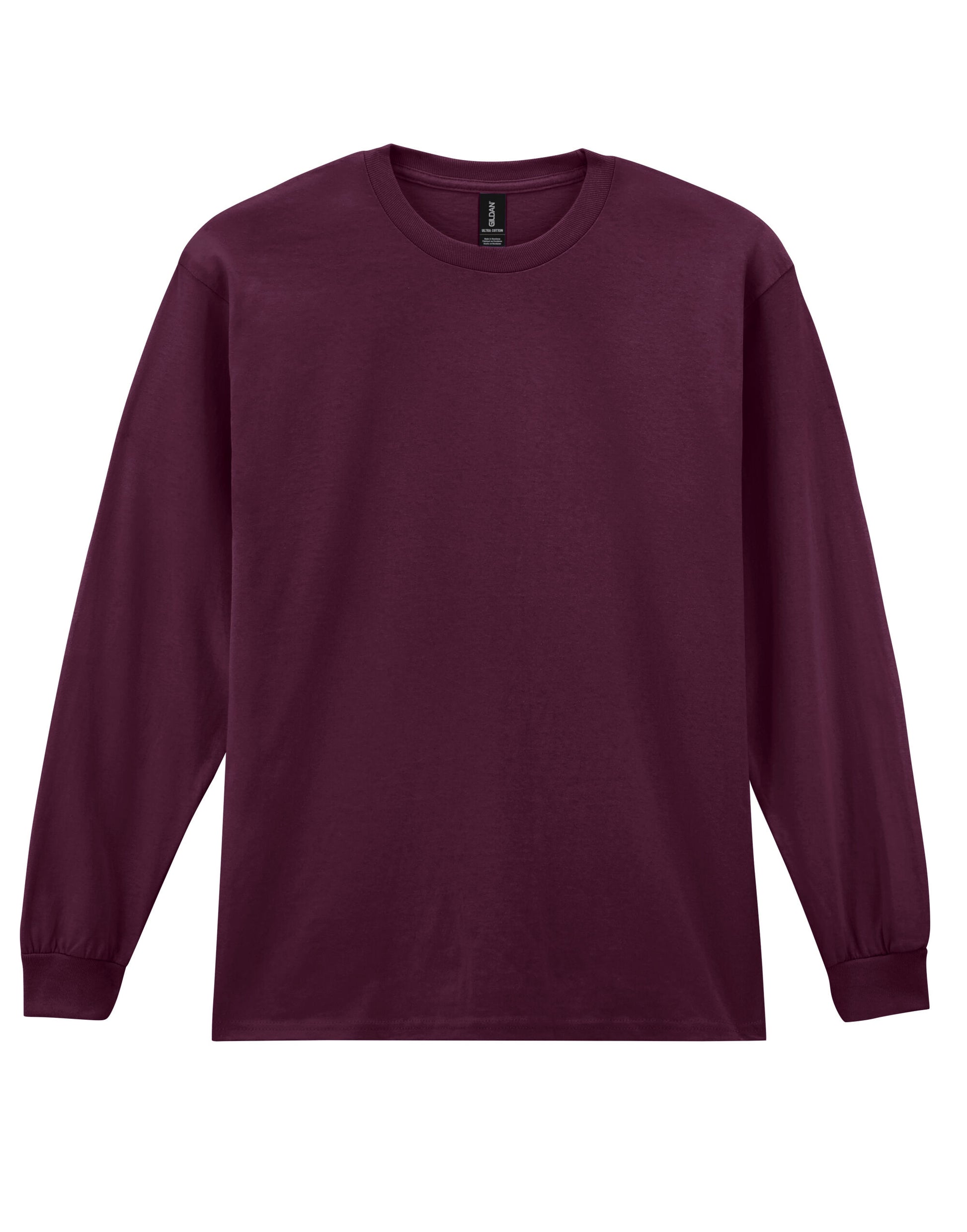 Ultra Cotton™ Adult Long Sleeve T-Shirt - Maroon