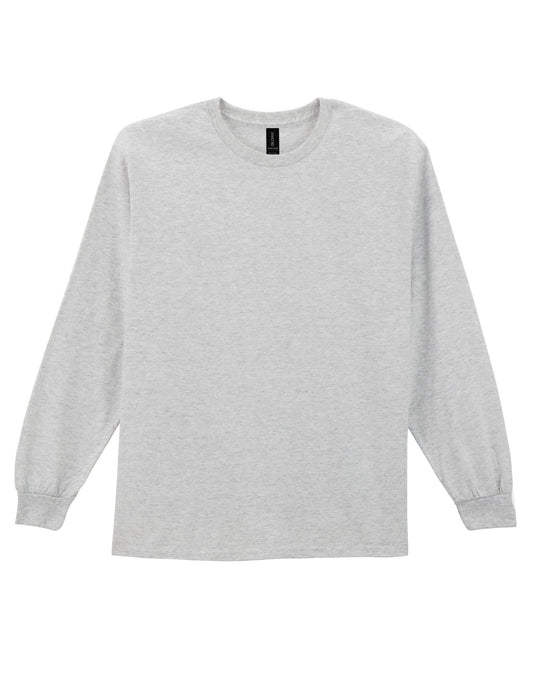 Ultra Cotton™ Adult Long Sleeve T-Shirt - Ash Grey