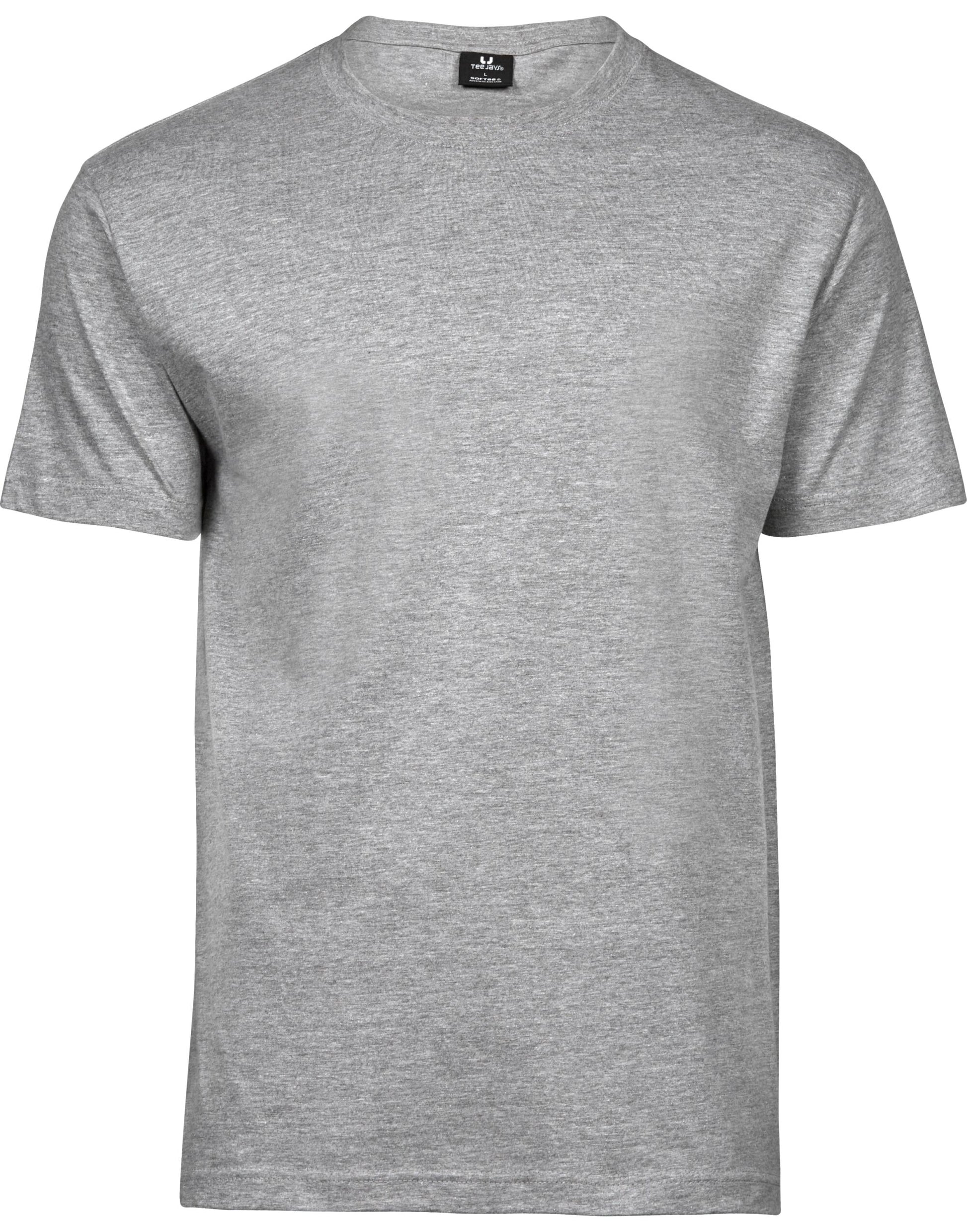 Men's Sof-Tee - Heather Grey