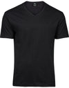 Men's Fashion V-Neck Sof-Tee - Black