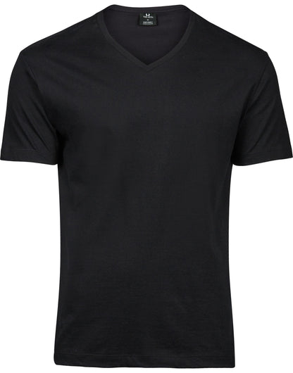 Men's Fashion V-Neck Sof-Tee - Black