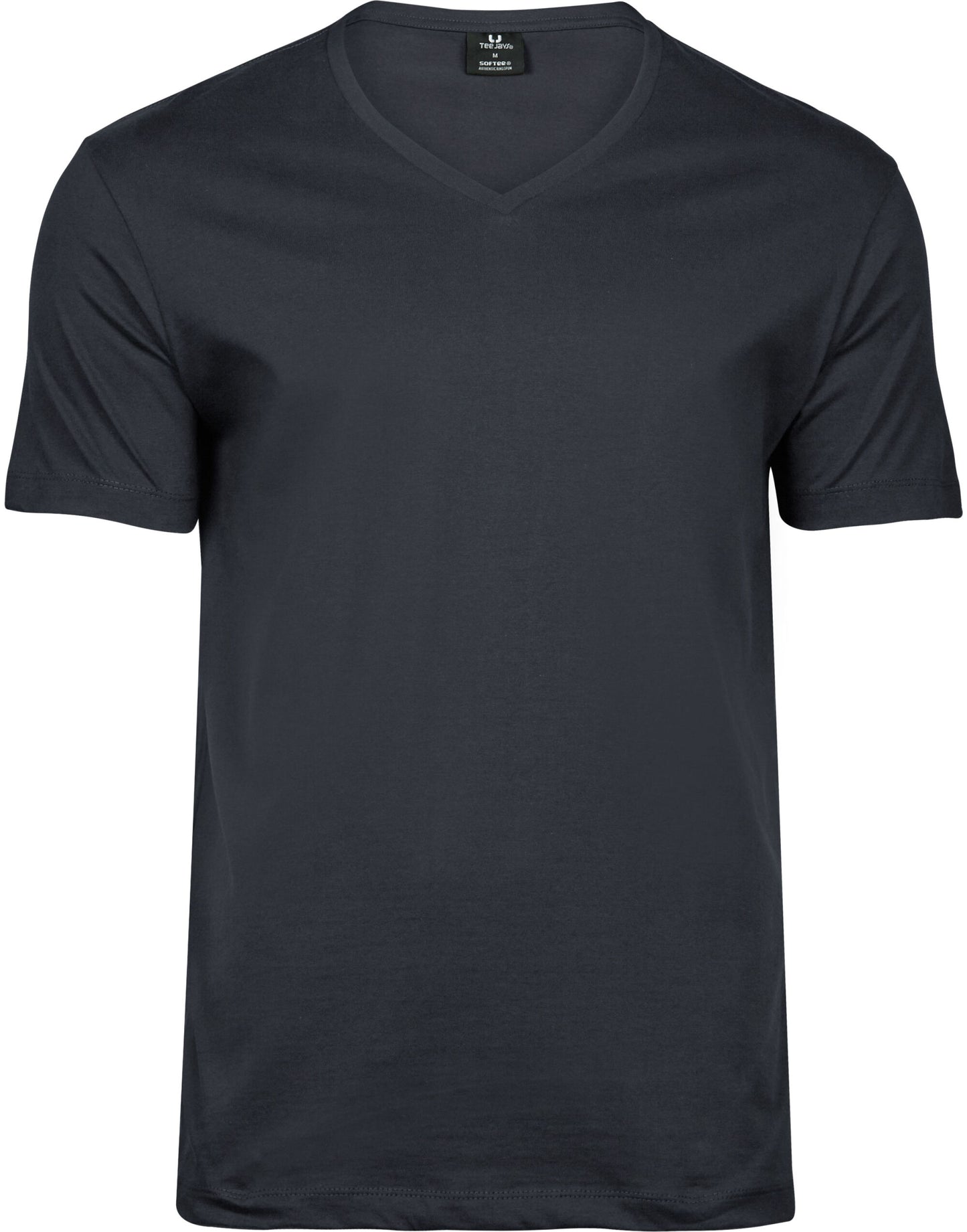 Men's Fashion V-Neck Sof-Tee - Dark Grey