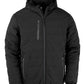 Black Compass Padded Winter Jacket - Black/Black
