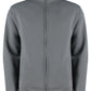 Regular Fit Zipped Sweatshirt - Dark Grey