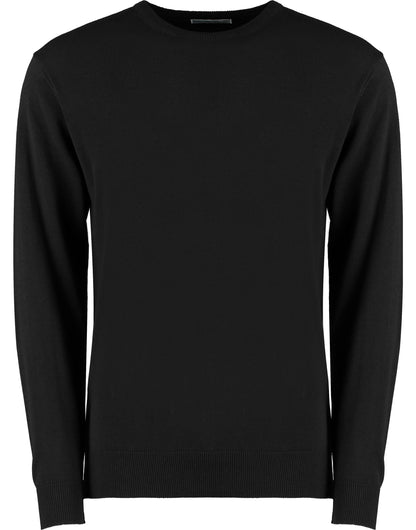 Regular Fit Arundel Crew Neck Sweater - Black
