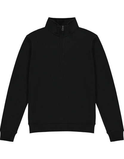 Men's 1/4 Zip Sweatshirt - Black