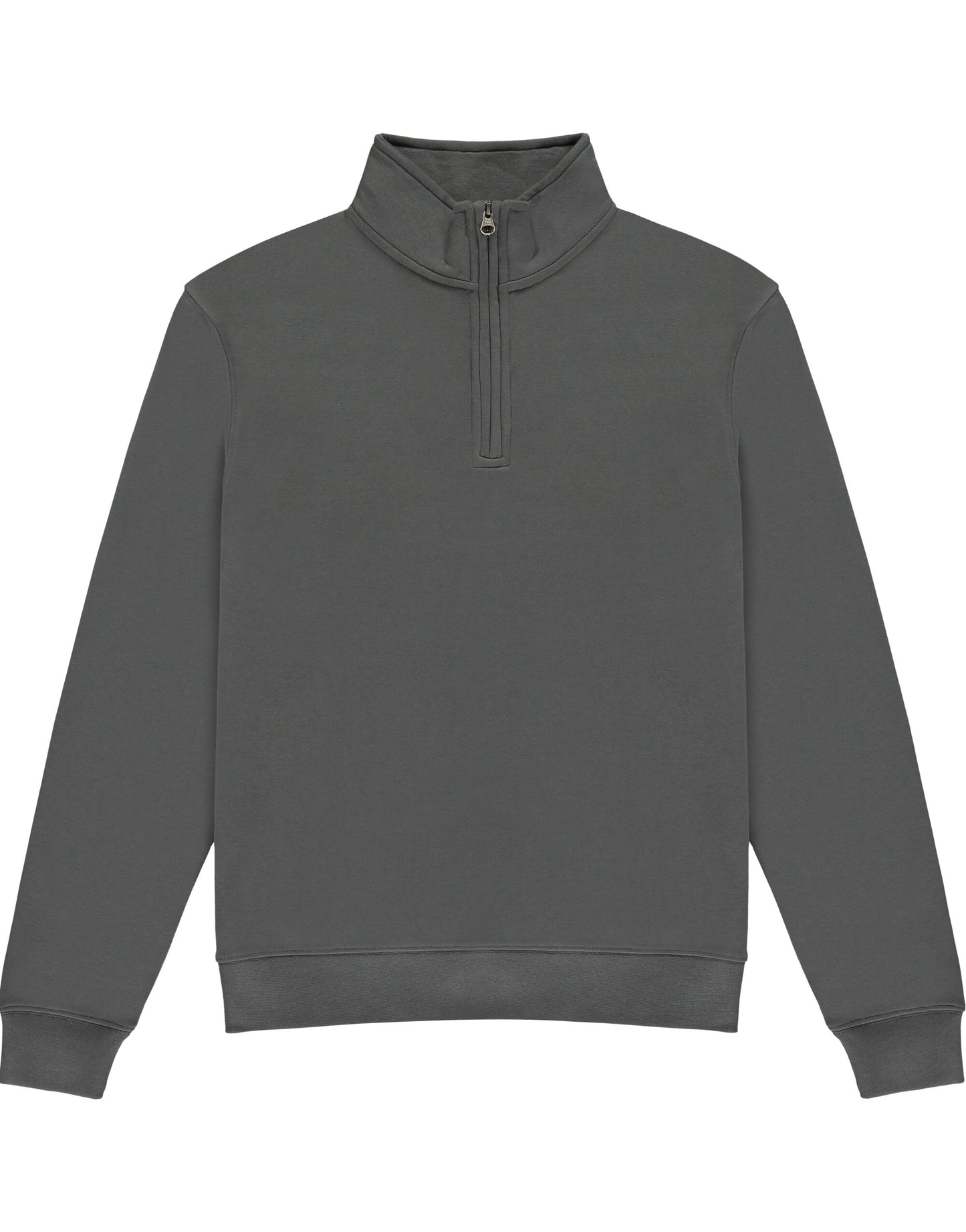 Men's 1/4 Zip Sweatshirt - Dark Grey