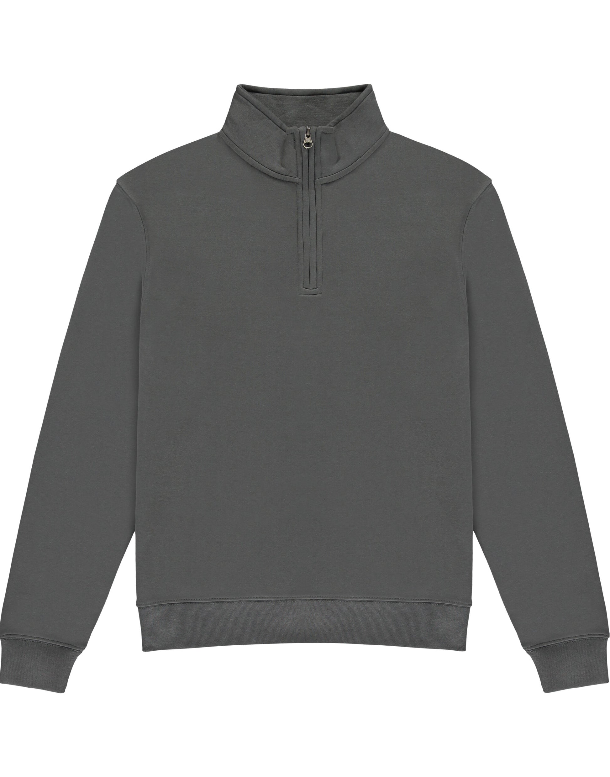 Men's 1/4 Zip Sweatshirt - Dark Grey