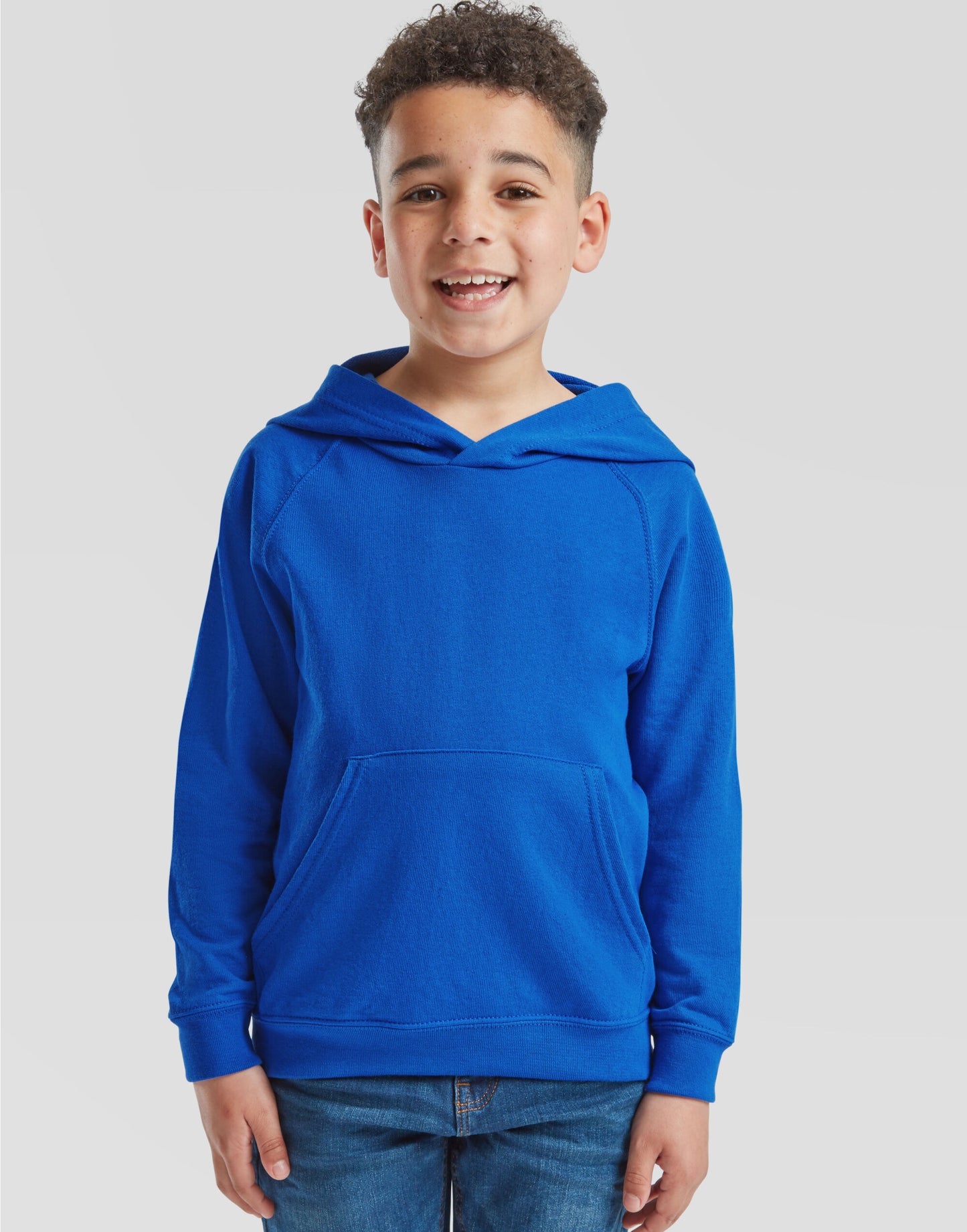Kid's Lightweight Hooded Sweat - Royal