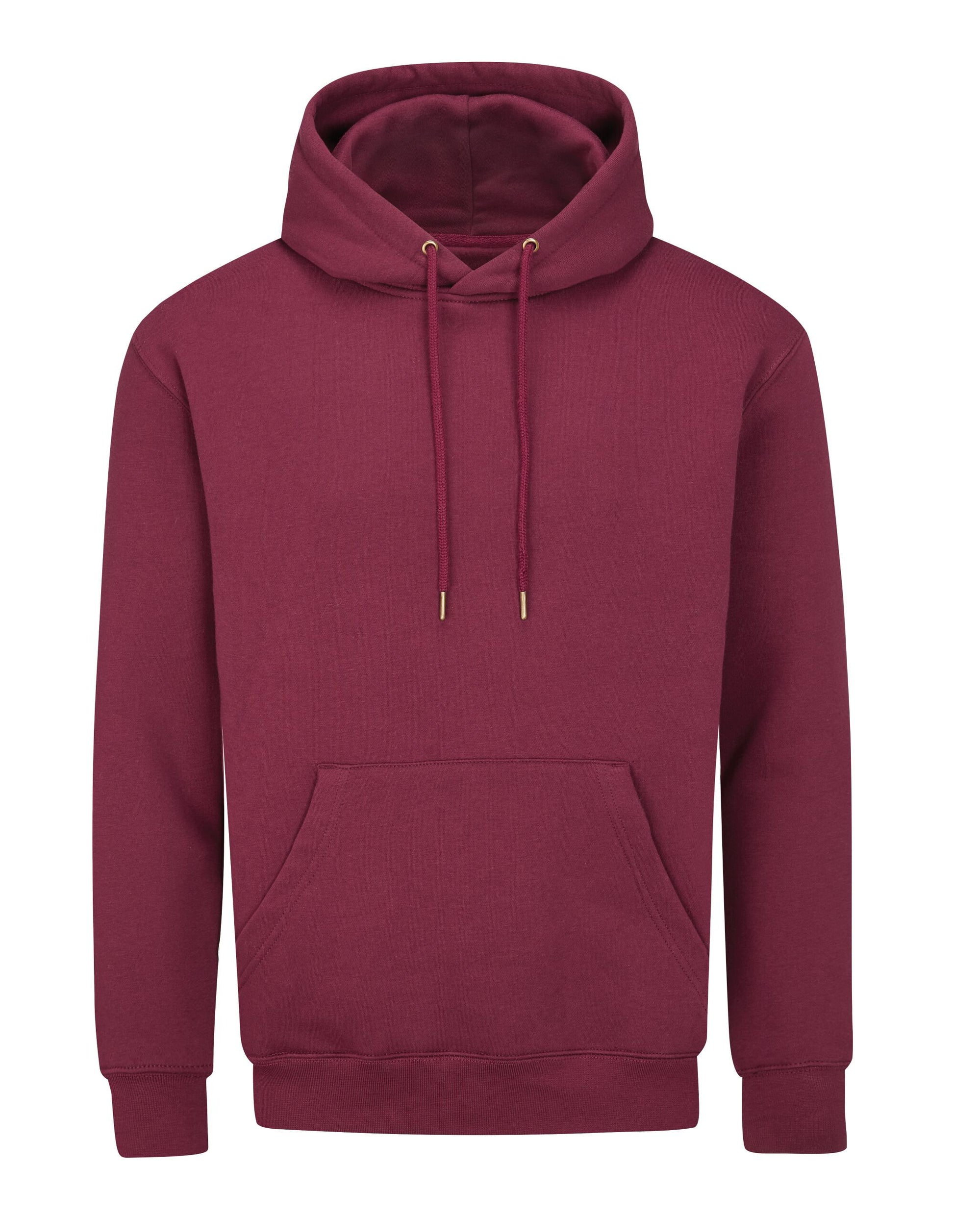 Essential Organic Hoodie - Burgundy