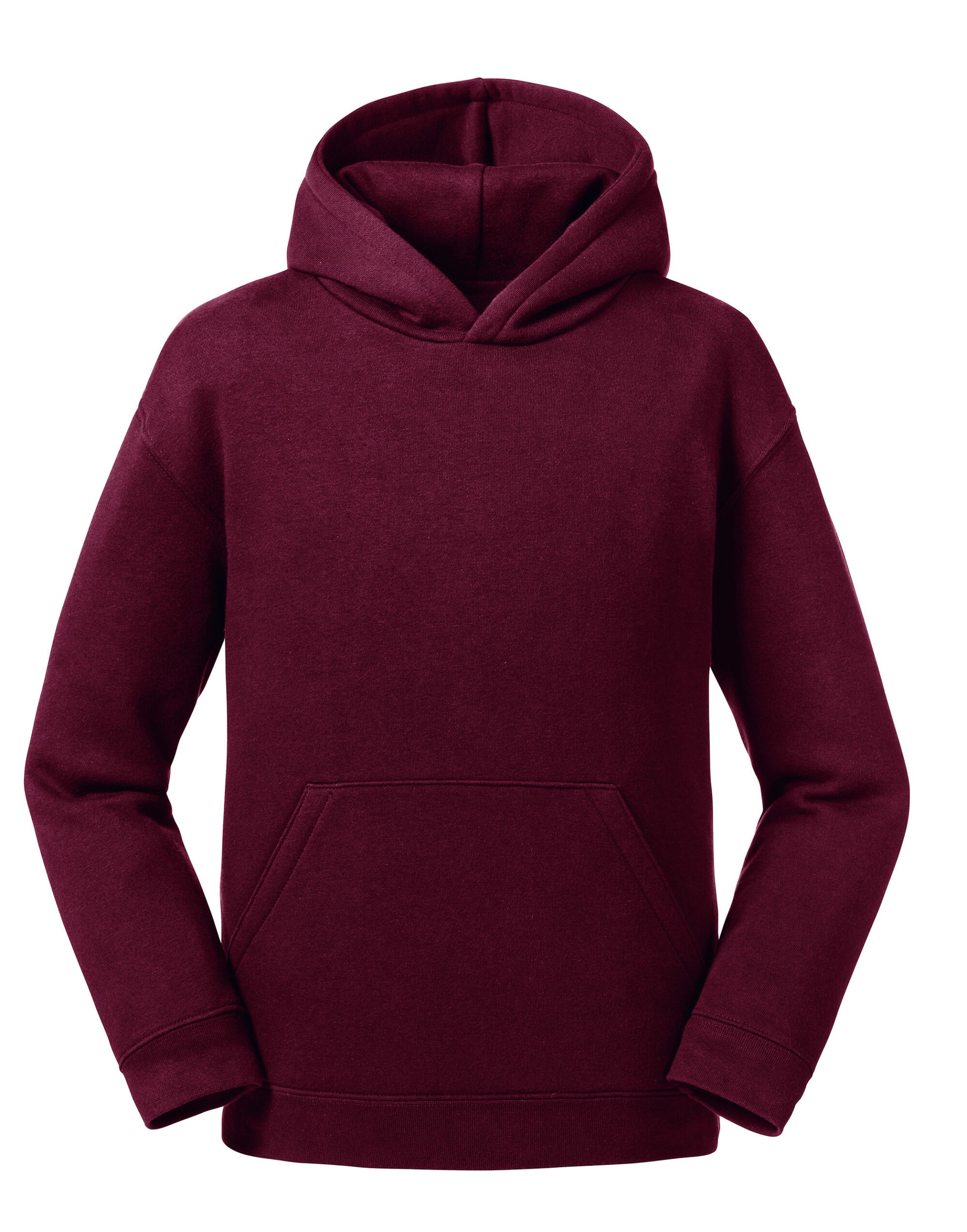 Kids Authentic Hooded Sweat - Burgundy