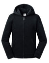 Kids Authentic Zip Hood Sweat - Black