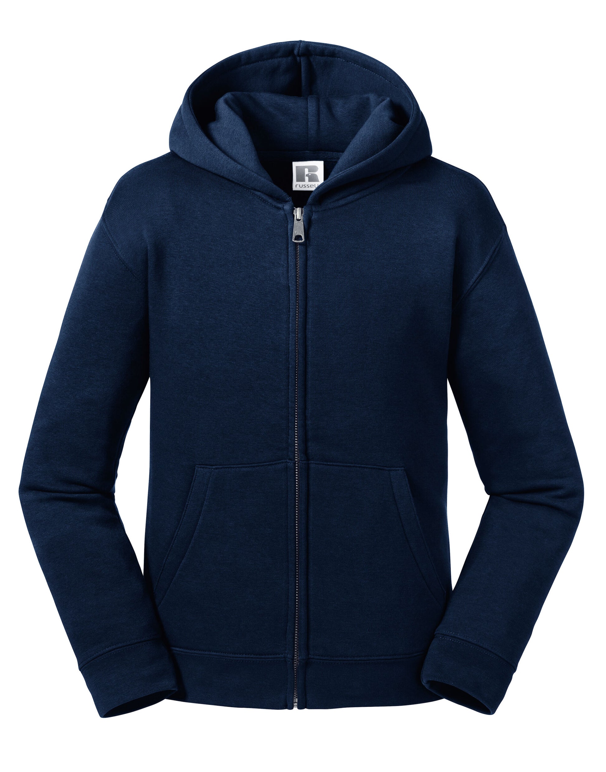 Kids Authentic Zip Hood Sweat - French Navy