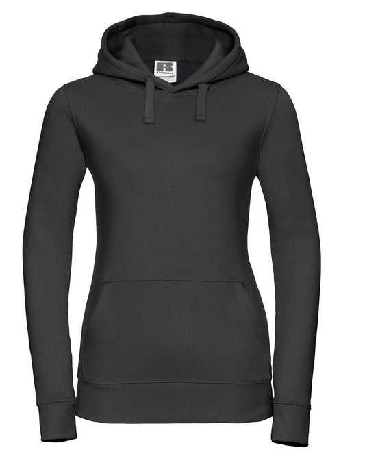 Ladies' Authentic Hooded Sweat - Black